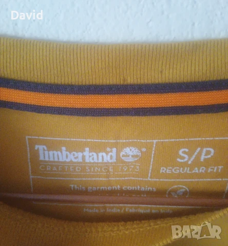 Оригинална мъжка тениска Timberland 1973 Graphic, снимка 3 - Тениски - 51405362