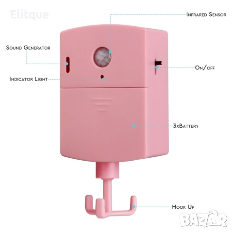 Аларма със сензор за врата, инфрачервен сензор против кражба, сензор за сигурност,сензор за газ ,Ала, снимка 2 - Други стоки за дома - 52869553