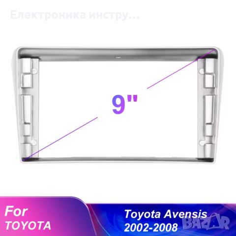 Toyota Avensis T25 2002 - 2008 Android 13 MултимедияНавигация,1001, снимка 5 - Аксесоари и консумативи - 45384018