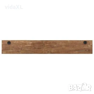 vidaXL Закачалка с 5 куки, 100x2,5x15 см, регенерирано дърво масив(SKU:321950), снимка 5 - Други - 49337163