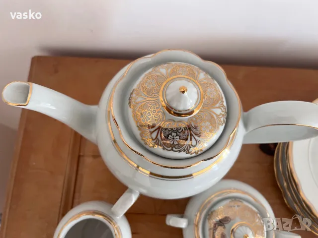 Бавария-стар,позлата, снимка 3 - Сервизи - 49368726