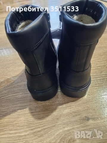 Боти от естествена кожа, снимка 4 - Дамски боти - 53889444