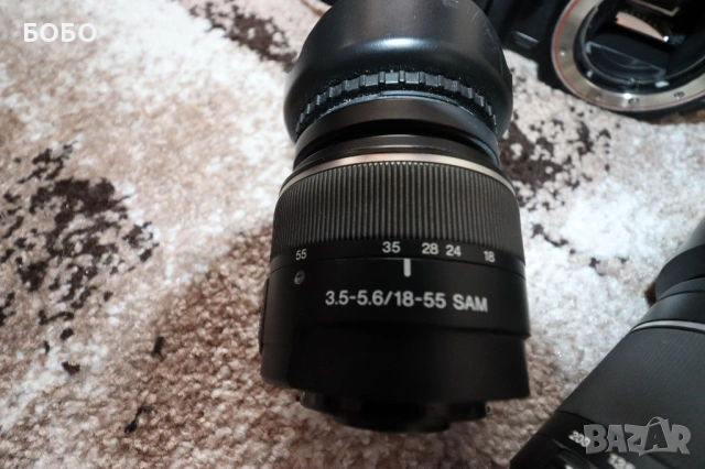 Фотоапарат Sony Alpha A290 с чанта и всички консумативи, снимка 12 - Фотоапарати - 53695247