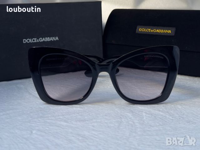 Dolce DG 2024 дамски мъжки слънчеви очила котка, снимка 5 - Слънчеви и диоптрични очила - 45512594