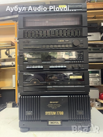 Стерео уредба  Система Sharp system-7700 / 7700 CDH(BK), снимка 4 - Аудиосистеми - 52031226