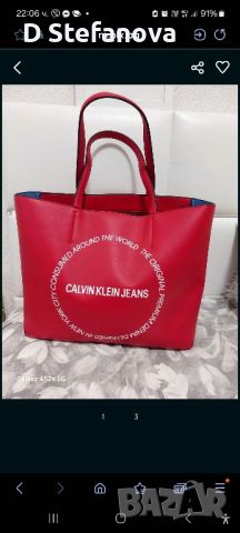 дамска чанта Calvin Klein , снимка 1 - Чанти - 46368093