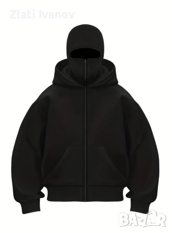 Яке с качулка и цип 