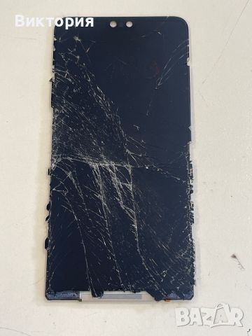 Дисплей със счупено стъкло за Huawei P20, снимка 1 - Резервни части за телефони - 46443454