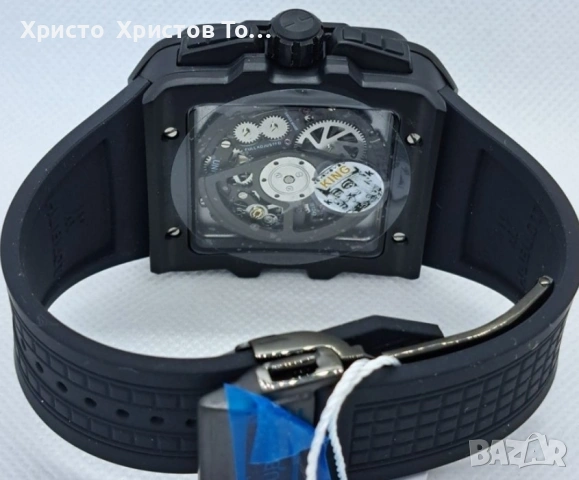 Promotion!!! Мъжки часовници Hublot Square Bang Unico 4 варианта, снимка 11 - Мъжки - 53662397