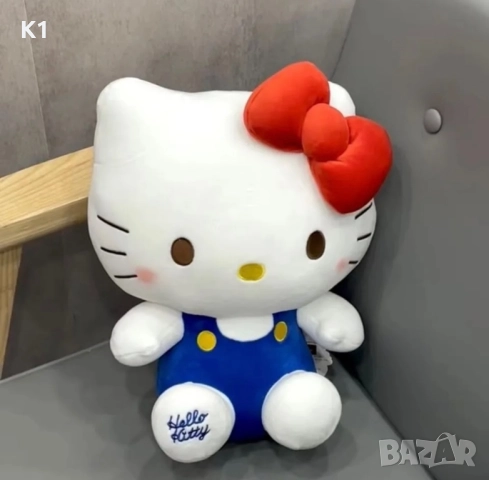 Голяма плюшена играчка Кити 60см Hello Kitty