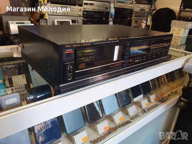 CD Player FISHER DAC-205 В отлично техническо и визуално състояние., снимка 6 - Декове - 46700947