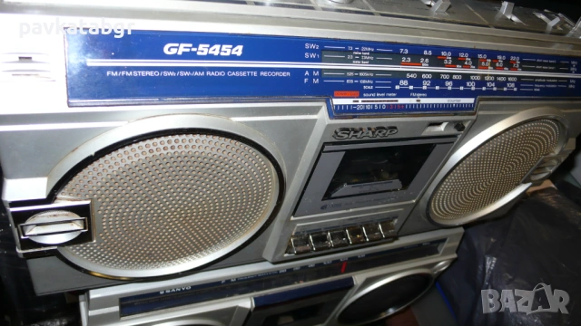 Касетофон Шарп GF 5454, снимка 2 - Радиокасетофони, транзистори - 53783598