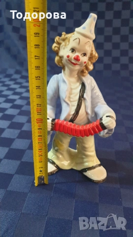 Порцеланова фигура на Клоун, снимка 4 - Антикварни и старинни предмети - 54007878