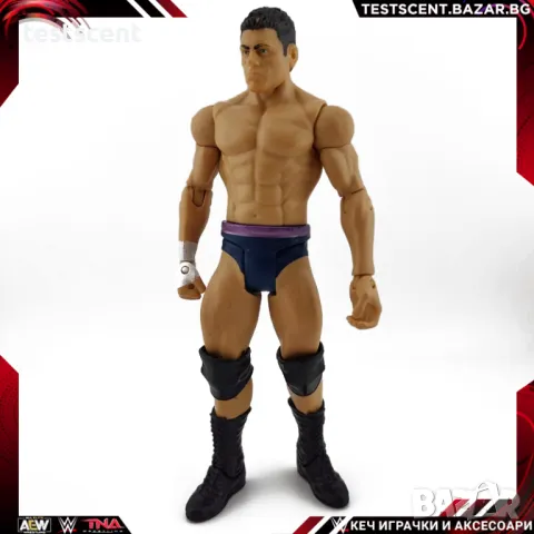 Екшън фигура WWE Cody Rhodes Коуди Роудс Mattel играчка dashing, снимка 1 - Колекции - 48363039