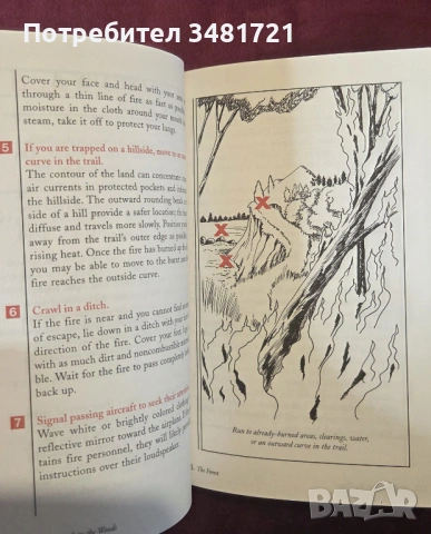 Наръчник за оцеляване в дивата природа / The Worst Case Scenario Almanac. The Great Outdoors, снимка 4 - Енциклопедии, справочници - 53749934