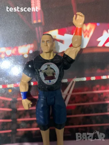 Екшън фигура WWE John Cena Джон Сина Mattel Tough Talkers figure играчка, снимка 7 - Колекции - 48438270