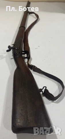Стара капсулна едноцевна пушка, снимка 4 - Антикварни и старинни предмети - 54126295