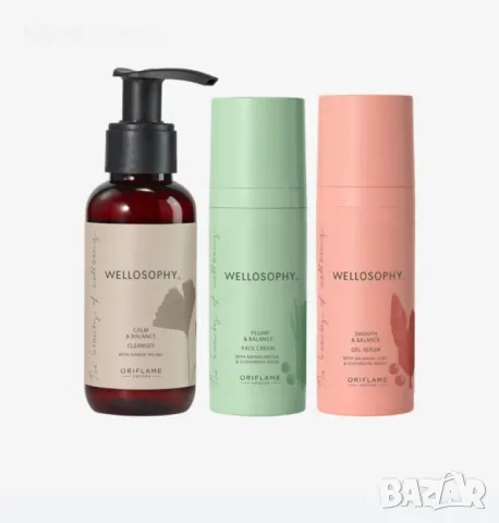 Комплект "Основен ритуал за грижа за кожата"Wellosophy
