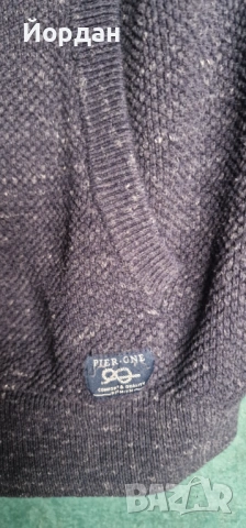Мъжки пуловер – суитшърт  - PIER.ONE - размер - L, снимка 6 - Пуловери - 53289953
