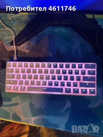 Genesis mini full black, снимка 2 - Клавиатури и мишки - 53922150