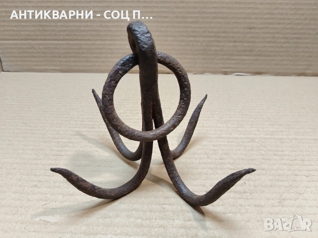 Стара Рядка Кована Кука За Кладенец, Кука За Геран. / НОМЕР 1750., снимка 4 - Антикварни и старинни предмети - 53967521