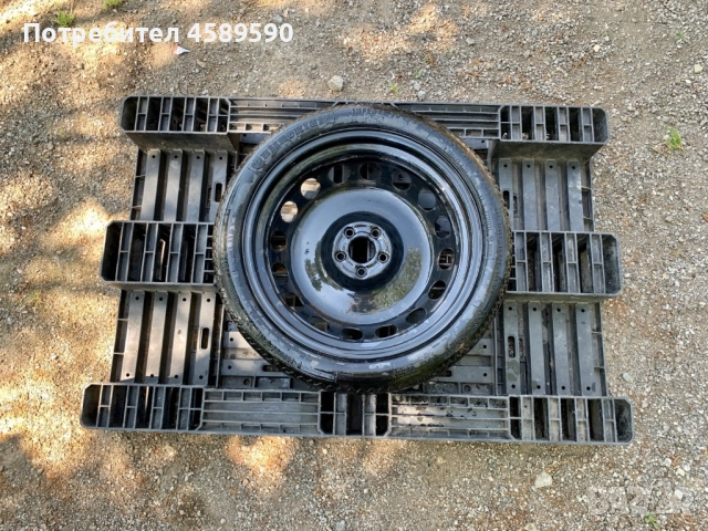 Оригинална резервна гума/ПАТЕРИЦА Continental 18цола 5x100 за Vw,Audi,Skoda,Seat, снимка 5 - Гуми и джанти - 51809121