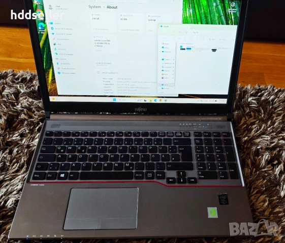 Лаптоп Fujitsu E754 15.6" IPS i5 8GB RAM 256Gb SSD