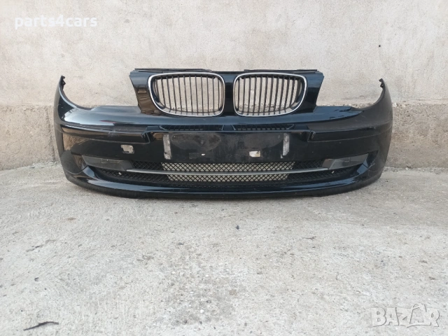предна броня за БМВ 1 сериа Е81 Е87 с решетки халогени BMW 1 seria E81 E87 