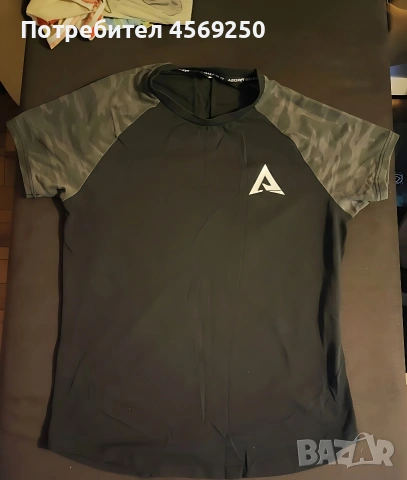 Спортна тениска Above The Rest (ATR) – Размер М – Камуфлажни ръкави