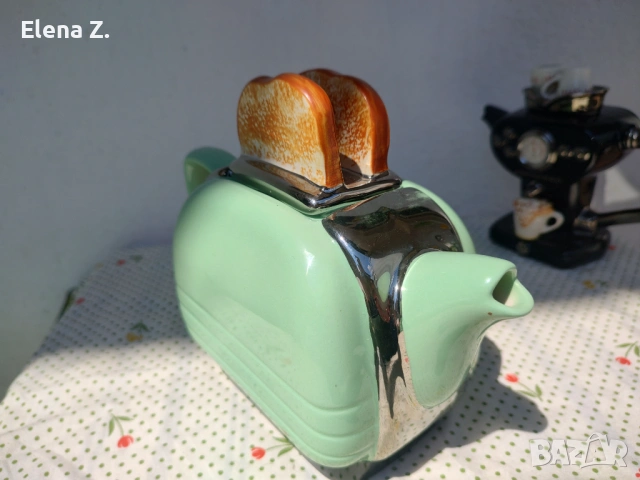 Уникален чайник - тостер - Tea Toaster винтидж от Англия, снимка 4 - Други - 54235945