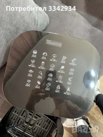 Еар Фрайър Oyajia - Airfryer - фритюрник с горещ въздух - 8 литра - ЧИСТО НОВ, снимка 5 - Фритюрници - 54184743