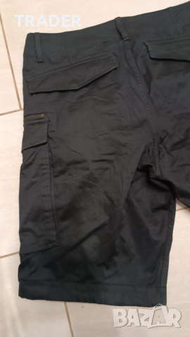 къси гащи панталони армейски бермуди G-STAR Raw Denim  черни, снимка 5 - Къси панталони - 35182855