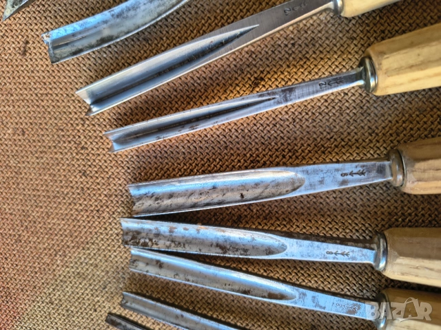 Резбарски длета swiss made, снимка 3 - Други инструменти - 53784063