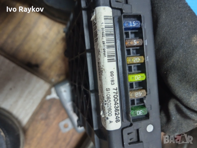 BSI модул за Рено Меган 7700436246 , S108502600 , Renault Scenic I , снимка 5 - Части - 53915628