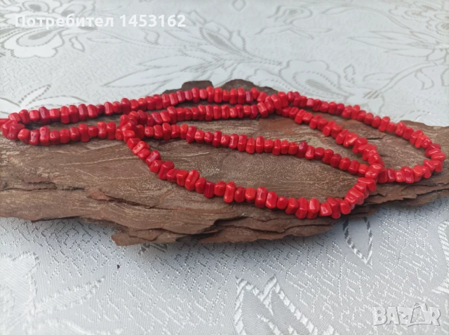 Старинно колие от корал