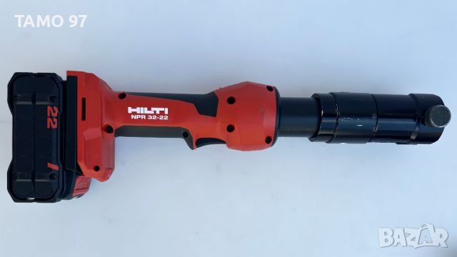 Hilti NPR 32-22 Nuron - Акумулаторна преса за фитинги неразличим от нов!, снимка 5 - Други инструменти - 46642831