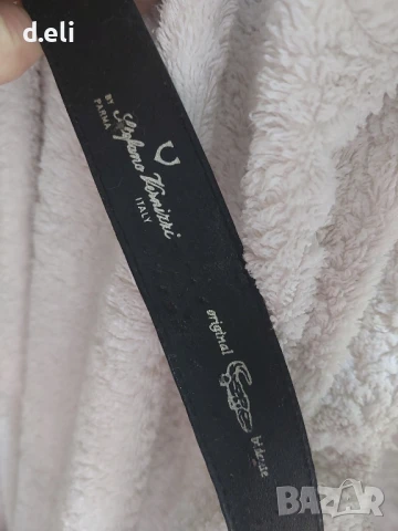 Унисекс! Gucci/ Stefano Vernizzi Parma. 100% Кожа (крокодил) Фирмен Кожен колан, снимка 5 - Колани - 30839214