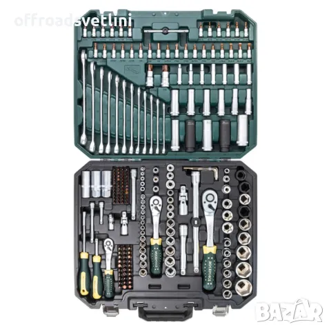 Професионално гедоре 216 части ROCKFORCE Premium серия ТОП Качество, снимка 3 - Ключове - 50156119