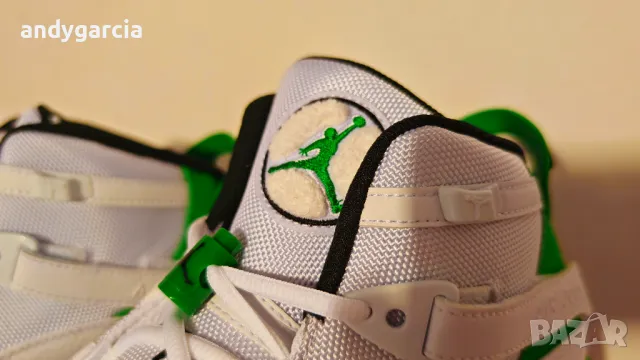 Nike Air Jordan 6 Rings ЧИСТО НОВИ 47.5 ти номер 31.0см стелка с кутия 100% оригинални, снимка 8 - Маратонки - 50207596