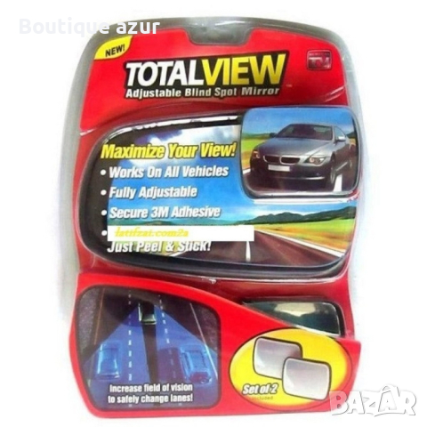 Мини регулируеми странични огледала за автомобил Total view TV325