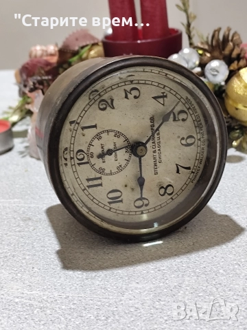 Антикварен  Автомобилен Часовник за Табло., снимка 4 - Мъжки - 52701811