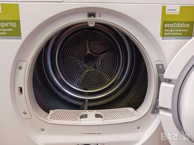 Кондензна сушилня с термопомпа SIEMENS ecoEdition, снимка 7 - Сушилни - 52953349