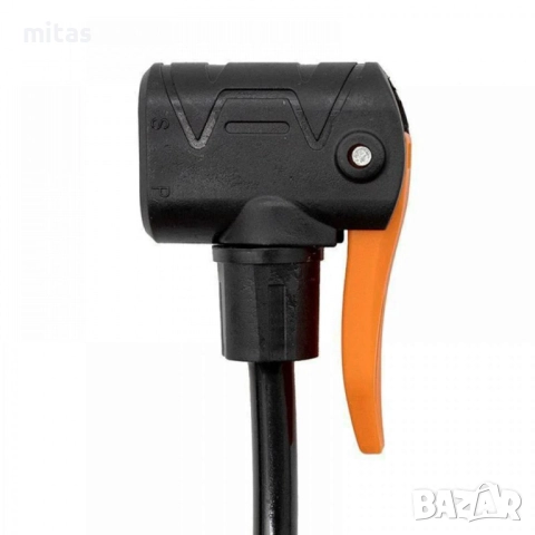 Крачна помпа с манометър e-Wheel, Универсална, До 160 PSI / 11 Bar, снимка 6 - Аксесоари за велосипеди - 52878653