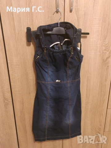 Дънкова рокля сукман Lucy