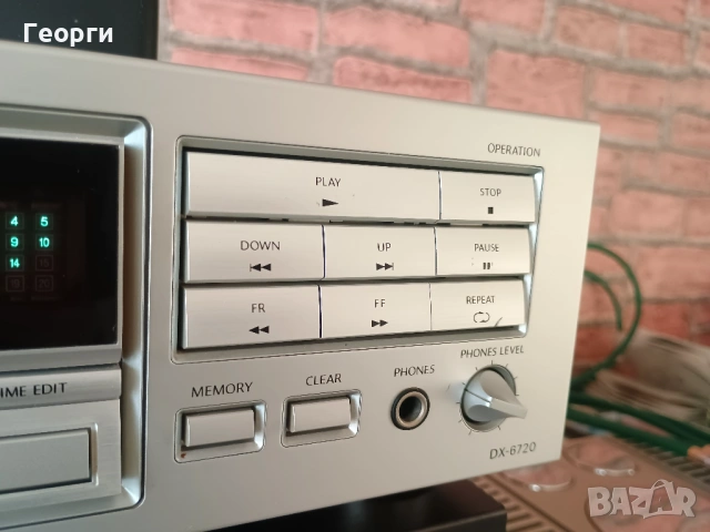 Onkyo DX-6720 2xAD1860 2x18bit DACs, снимка 6 - Декове - 53526476