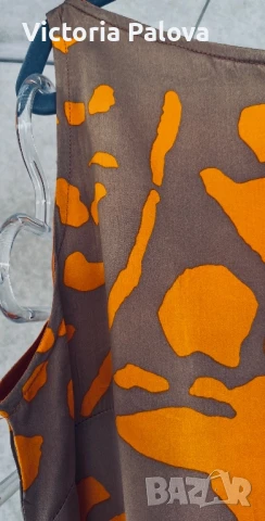 HAUTE  COUTURE дизайнерска блуза MISCHALIS коприна, снимка 9 - Корсети, бюстиета, топове - 51029162