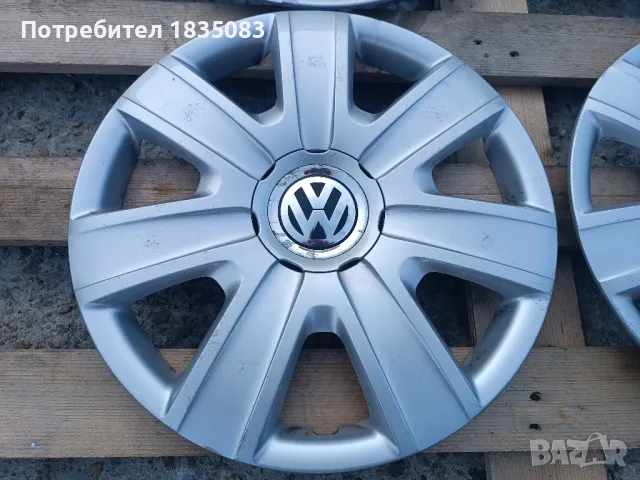 Оригинални тасове VW 14 цола, снимка 3 - Аксесоари и консумативи - 48428101