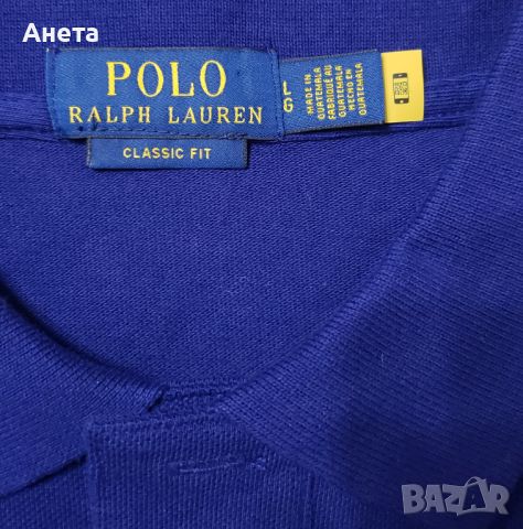 Нова оригинална фланелка Polo Ralph Lauren, classic fit – 100%  памук, снимка 2 - Тениски - 45120609