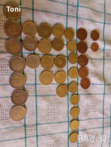 колекция от евро монети центове , снимка 3 - Нумизматика и бонистика - 54170800