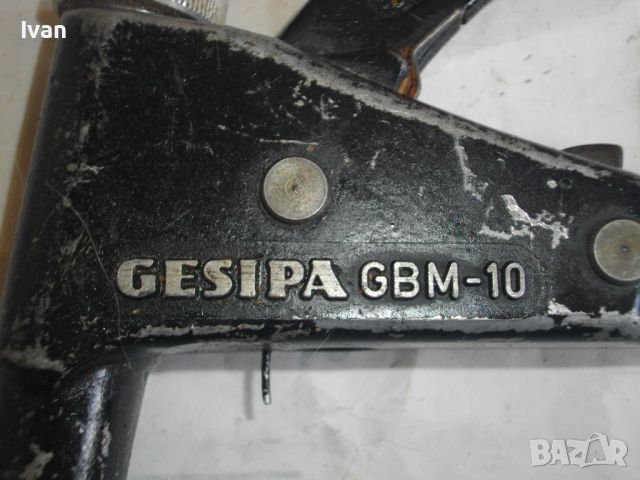 GESIPA GBM-10 Немска ръчна нитаачка за нит гайки 4-6 мм професионална Made in GERMANY, снимка 5 - Други инструменти - 46689633